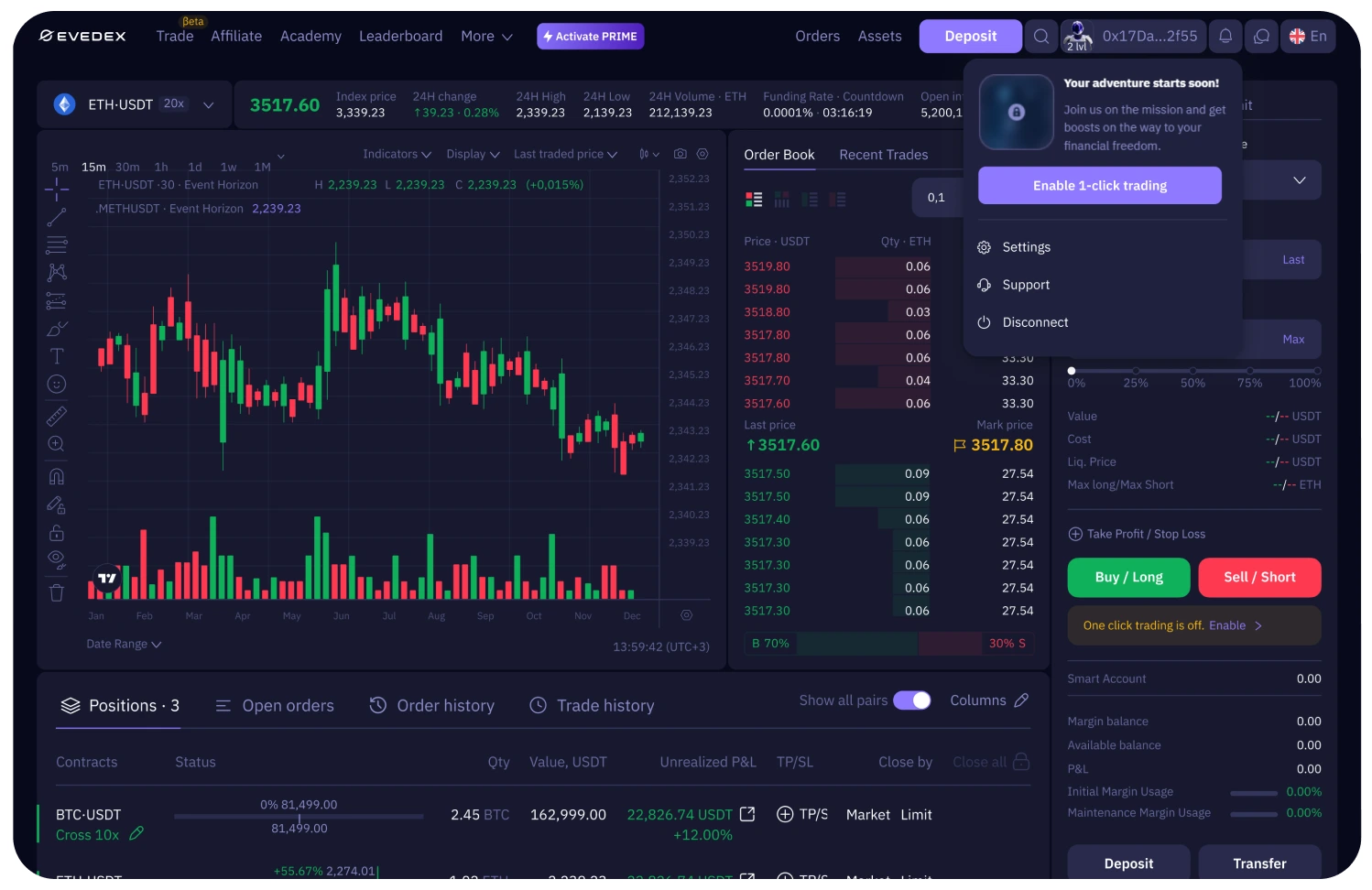 1-Click Trading